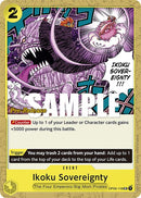 Ikoku Sovereignty - (OP03-118) - Pillars of Strength Pre-Release Cards - (Uncommon)