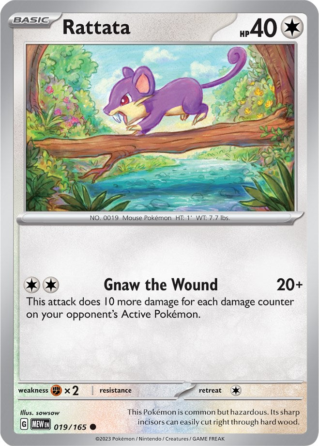 Rattata (019/165) [Scarlet & Violet 151]