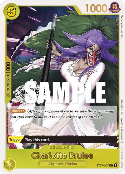 Charlotte Brulee (Store Championship 2023 Participation Pack Vol.1) - (ST07-007) - One Piece Promotion Cards(Promo)