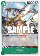 Okiku (Tournament Pack Vol. 4) - (OP01-035) - One Piece Promotion Cards - (Rare)