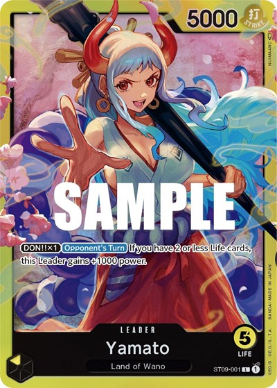 Yamato - (ST09-001) - Starter Deck 9: Yamato - (Leader)