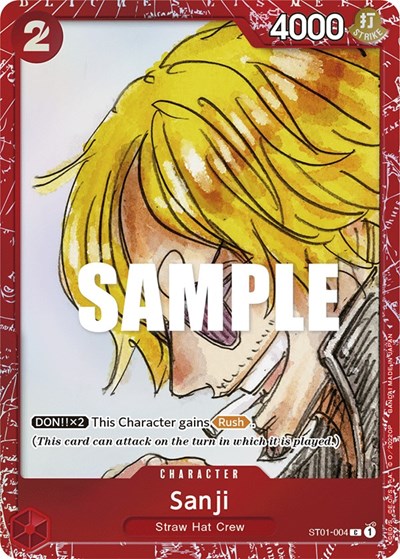 Sanji (Premium Card Collection -ONE PIECE FILM RED Edition-) - (ST01-004) - One Piece Promotion Cards - (Common)