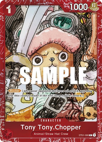 Tony Tony.Chopper (Premium Card Collection -ONE PIECE FILM RED Edition-) - (ST01-006) - One Piece Promotion Cards - (Common)