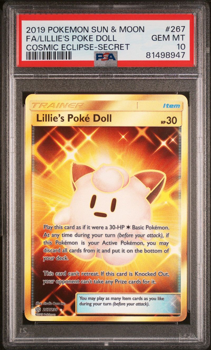 PSA 10 - Cosmic Eclipse - Lillie's Poke Doll