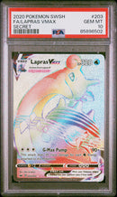 PSA 10 - Sword & Shield - Lapras Vmax