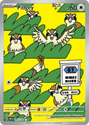 Pidgey - (207/197) - SV03: Obsidian Flames - (Illustration Rare)
