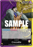Crocodile - (OP04-058) - Kingdoms of Intrigue - (Leader)