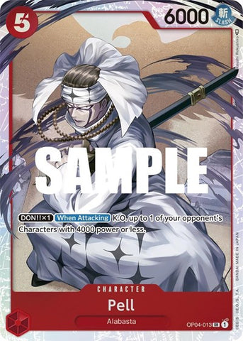 Pell - (OP04-013) - Kingdoms of Intrigue - (Super Rare)