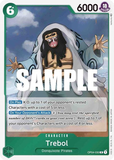 Trebol - (OP04-030) - Kingdoms of Intrigue - (Rare)