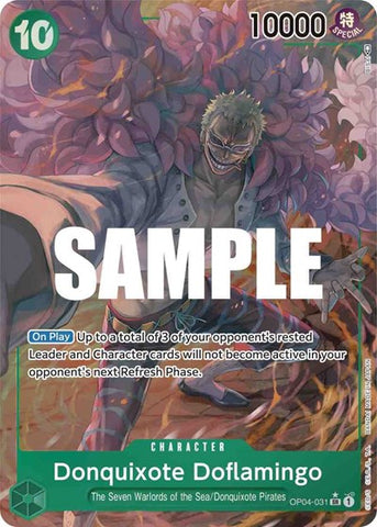 Donquixote Doflamingo - (OP04-031) - Kingdoms of Intrigue - (Super Rare)