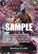 Monkey.D.Luffy - (OP04-090) - Kingdoms of Intrigue - (Super Rare)