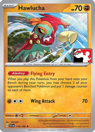 Hawlucha (118/198) [Prize Pack Series Three]
