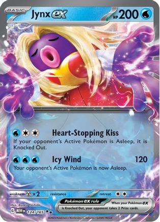 Jynx ex (124/165) [Scarlet & Violet 151]