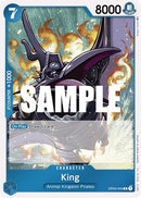 King - (OP04-045) - Kingdoms of Intrigue - (Rare)