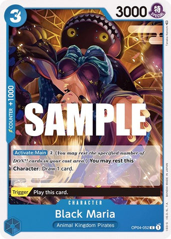 Black Maria - (OP04-052) - Kingdoms of Intrigue - (Common)