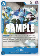 Ice Oni - (OP04-047) - Kingdoms of Intrigue Pre-Release Cards - (Common)