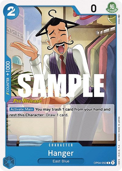 Hanger - (OP04-050) - Kingdoms of Intrigue Pre-Release Cards - (Common)