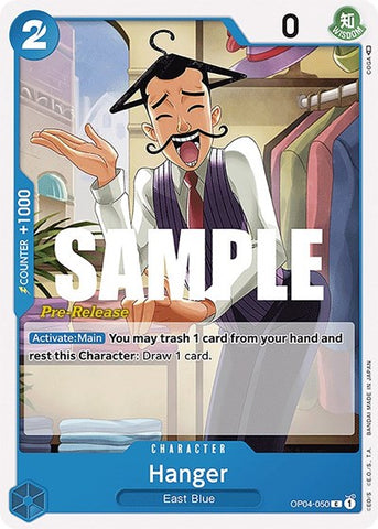 Hanger - (OP04-050) - Kingdoms of Intrigue Pre-Release Cards - (Common)