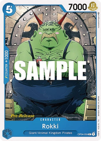 Rokki - (OP04-054) - Kingdoms of Intrigue Pre-Release Cards - (Common)