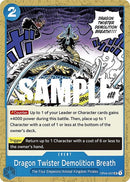 Dragon Twister Demolition Breath - (OP04-057) - Kingdoms of Intrigue Pre-Release Cards - (Uncommon)