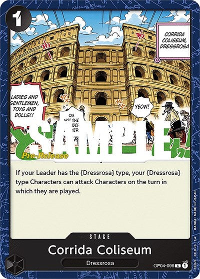 Corrida Coliseum - (OP04-096) - Kingdoms of Intrigue Pre-Release Cards - (Common)