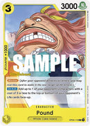 Pound - (OP04-110) - Kingdoms of Intrigue Pre-Release Cards - (Common)