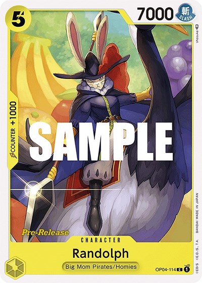 Randolph - (OP04-114) - Kingdoms of Intrigue Pre-Release Cards - (Common)