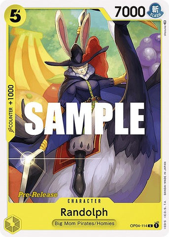 Randolph - (OP04-114) - Kingdoms of Intrigue Pre-Release Cards - (Common)
