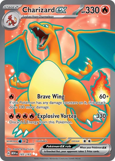 Charizard ex - (183/165) - SV: Scarlet & Violet 151 - (Ultra Rare)