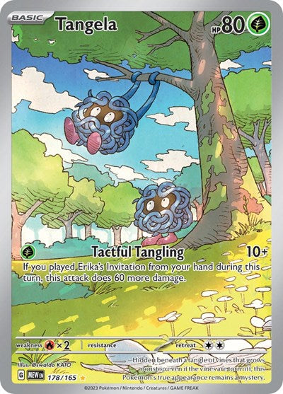 Tangela - (178/165) - SV: Scarlet & Violet 151 - (Illustration Rare)