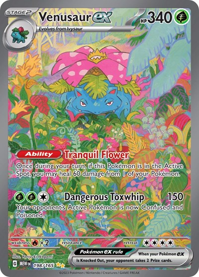 Venusaur ex - (198/165) - SV: Scarlet & Violet 151 - (Special Illustration Rare)