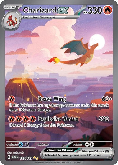 Charizard ex - (199/165) - SV: Scarlet & Violet 151 - (Special Illustration Rare)