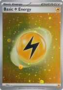 Basic Lightning Energy (Cosmos Holo) - (004) - SVE: Scarlet & Violet Energies - (Common)