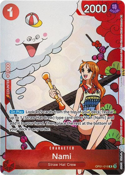 Nami (Gift Collection 2023) - (OP01-016) - One Piece Promotion Cards - (Rare)