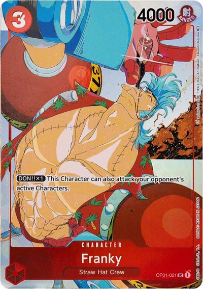 Franky (Gift Collection 2023) - (OP01-021) - One Piece Promotion Cards - (Uncommon)
