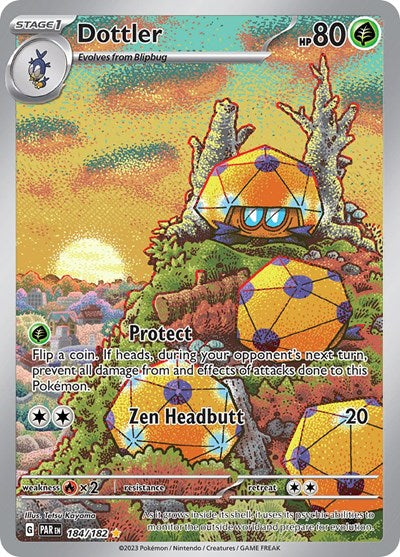 Dottler - (184/182) - SV04: Paradox Rift - (Illustration Rare)