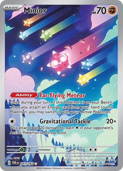Minior - (201/182) - SV04: Paradox Rift - (Illustration Rare)