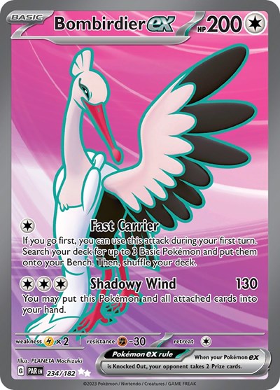 Bombirdier ex - (234/182) - SV04: Paradox Rift - (Ultra Rare)