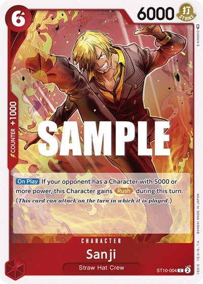 Sanji - (ST10-004) - Ultra Deck: The Three Captains - (Common)