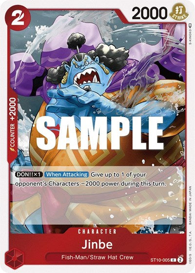 Jinbe - (ST10-005) - Ultra Deck: The Three Captains - (Common)