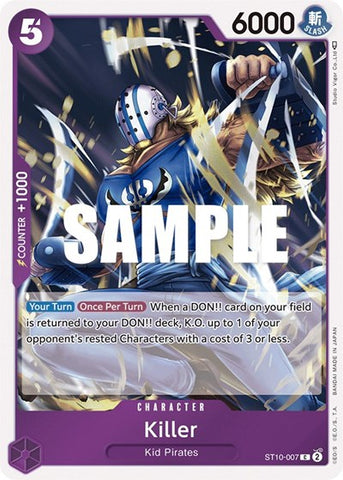 Killer - (ST10-007) - Ultra Deck: The Three Captains - (Common)