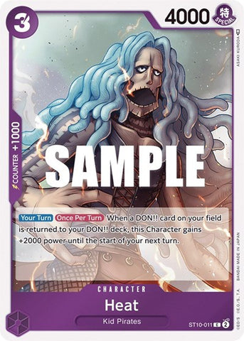 Heat - (ST10-011) - Ultra Deck: The Three Captains - (Common)