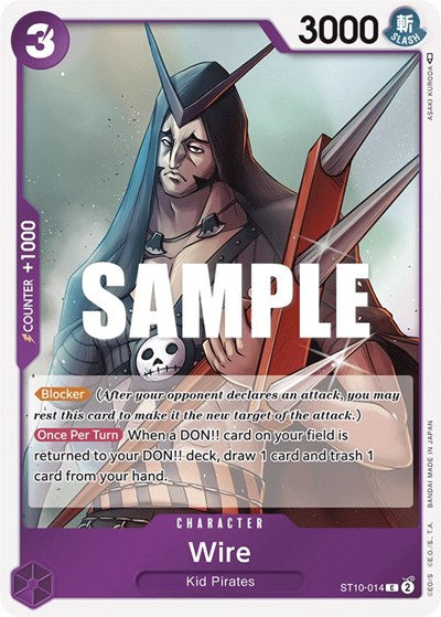 Wire - (ST10-014) - Ultra Deck: The Three Captains - (Common)