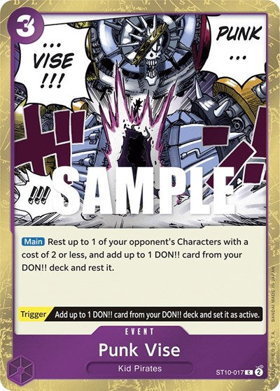 Punk Vise - (ST10-017) - Ultra Deck: The Three Captains - (Common)