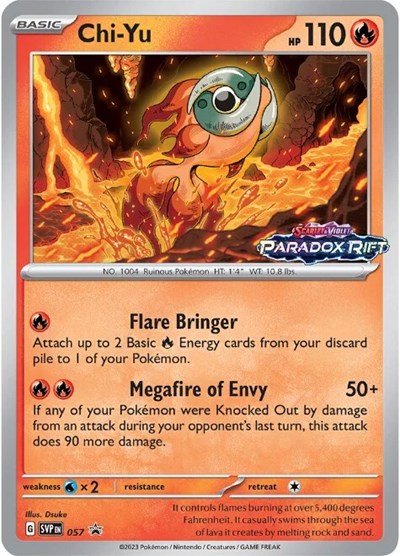 Chi-Yu (Prerelease) - (057) - SV: Scarlet & Violet Promo Cards - (Promo)