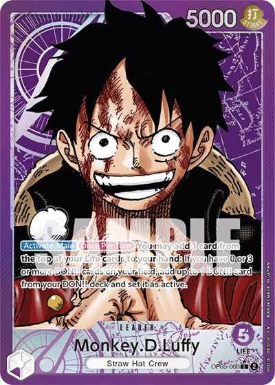 Monkey.D.Luffy - (OP05-060) - Awakening of the New Era - (Leader)