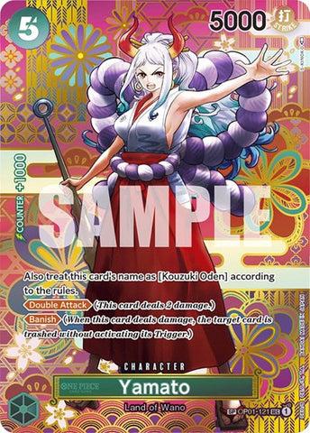 Yamato - (OP01-121) - Awakening of the New Era - (Secret Rare)