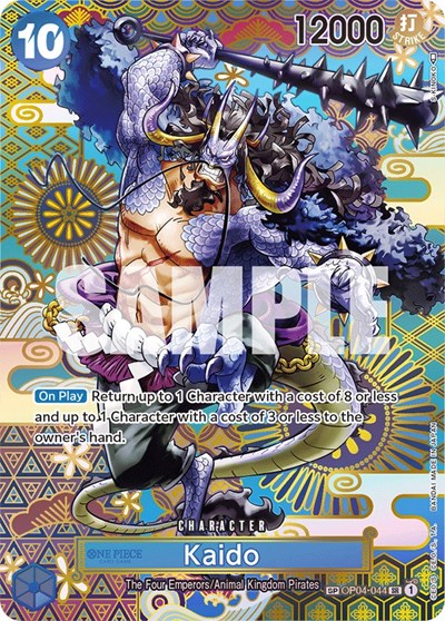 Kaido - (OP04-044) - Awakening of the New Era - (Super Rare)