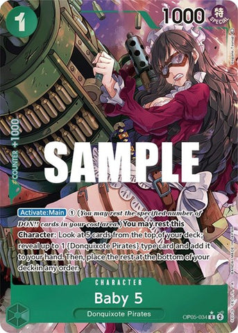 Baby 5 - (OP05-034) - Awakening of the New Era - (Rare)
