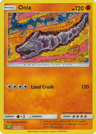 Onix [Trading Card Game Classic]
